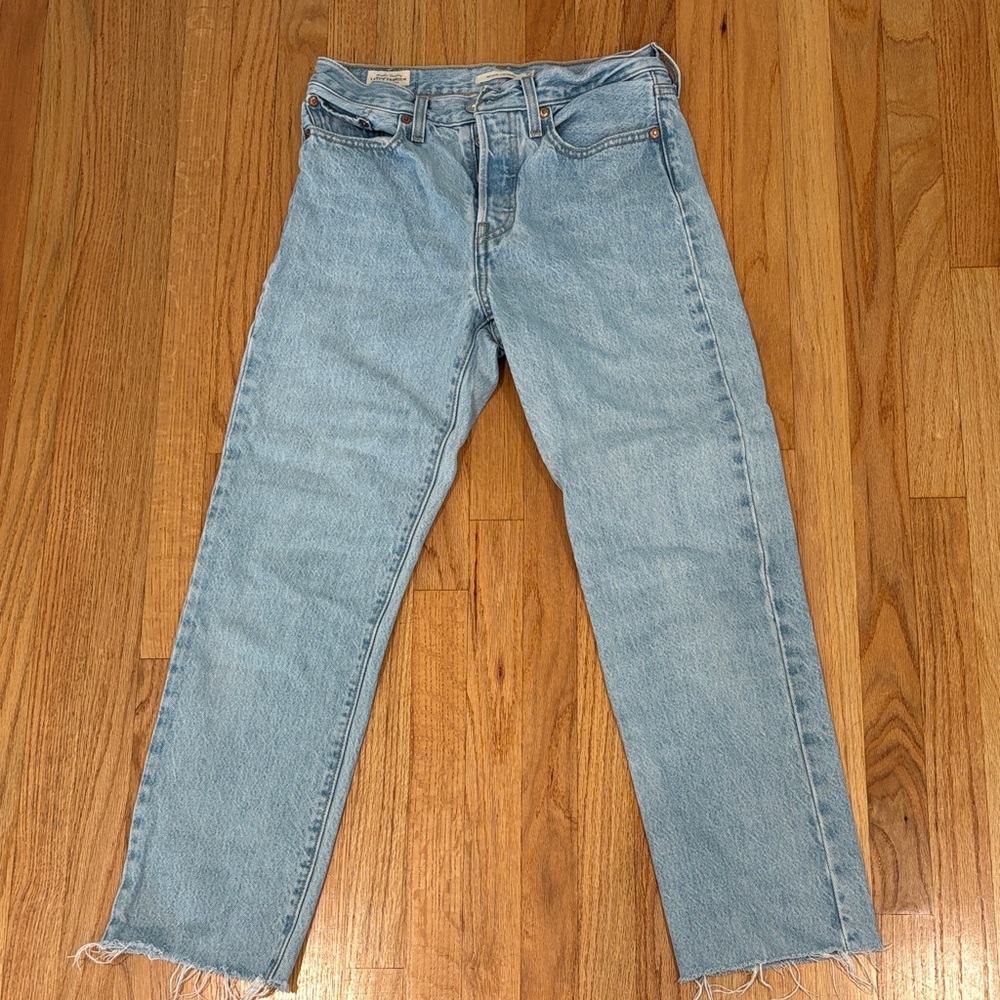Levis Wedgie Straight Jeans Sz 27